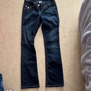 True Religion Dark Blue Boot Cut Jeans